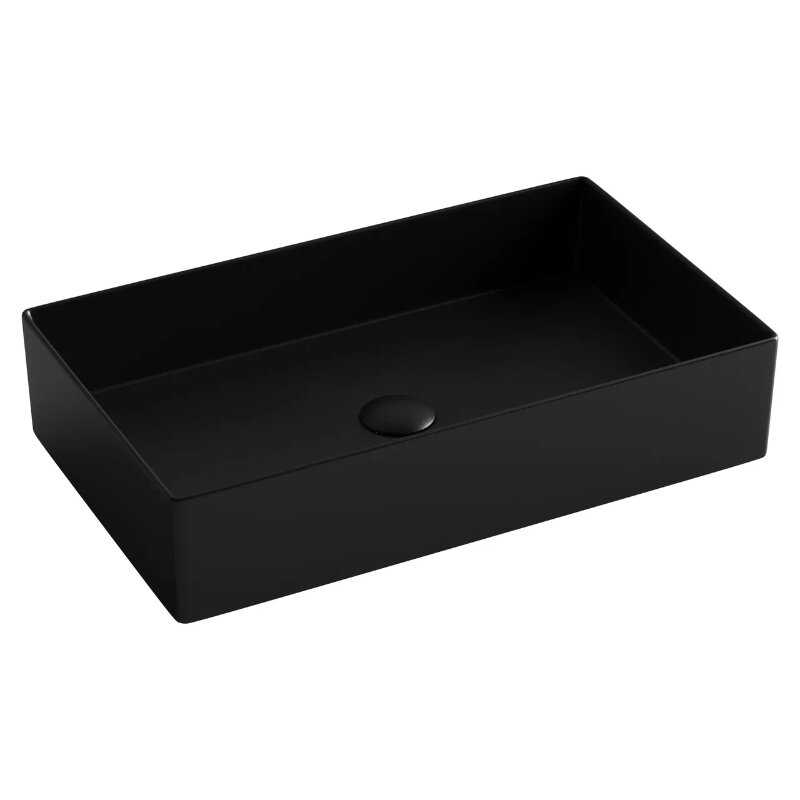 Изображение товара Раковина Ceramicanova Element CN6070MB, 60.1 см, фарфор, черный матовый
