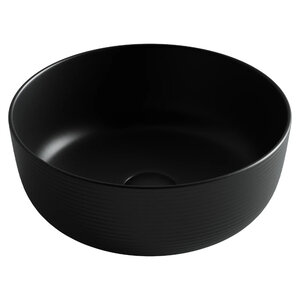 Изображение товара Раковина Ceramicanova Element CN6073MB, 35.6 см, сантехфарфор, цвет черный матовый