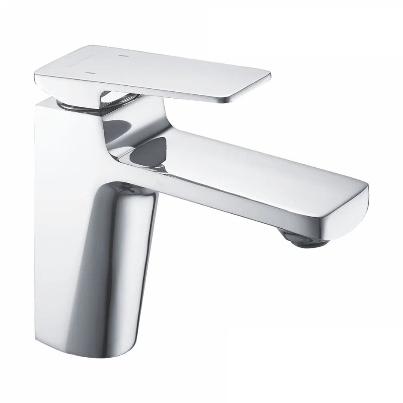 Изображение товара Смеситель для раковины Shevanik S8901 хром матовый 5 лет гарантия