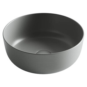 Изображение товара Раковина Ceramicanova Element CN6073MH, 35.6 см, сантехфарфор, цвет антрацит матовый