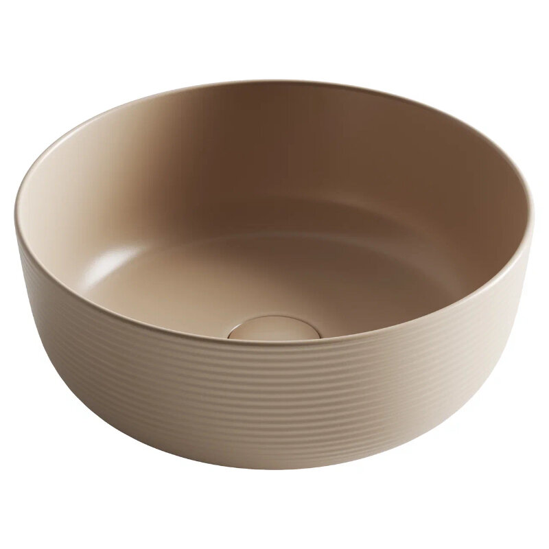Изображение товара Раковина Ceramicanova Element CN6073MC — круглая накладная 35.6 см для ванной и кухни