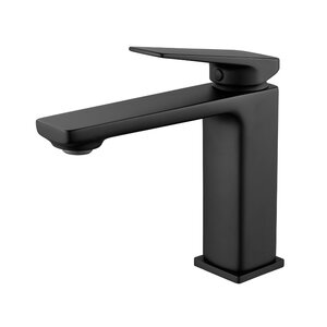 Изображение товара Смеситель для раковины Shevanik S8901H-1, цвет черный матовый