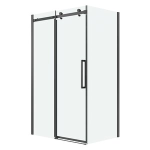 Изображение товара Душевой уголок Grossman Classic 120.K33.04.1280.42.00, 120 х 80 см, стекло прозрачное, профиль графит сатин