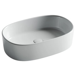 Изображение товара Раковина Ceramicanova Element CN6075 56.1 см белая овальная накладная для ванной и кухни