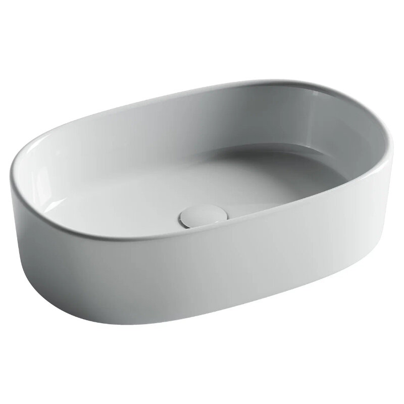 Изображение товара Раковина Ceramicanova Element CN6075, 56 см, сантехфарфор, цвет белый Изображение товара Раковина Ceramicanova Element CN6075, 56 см, сантехфарфор, цвет белый