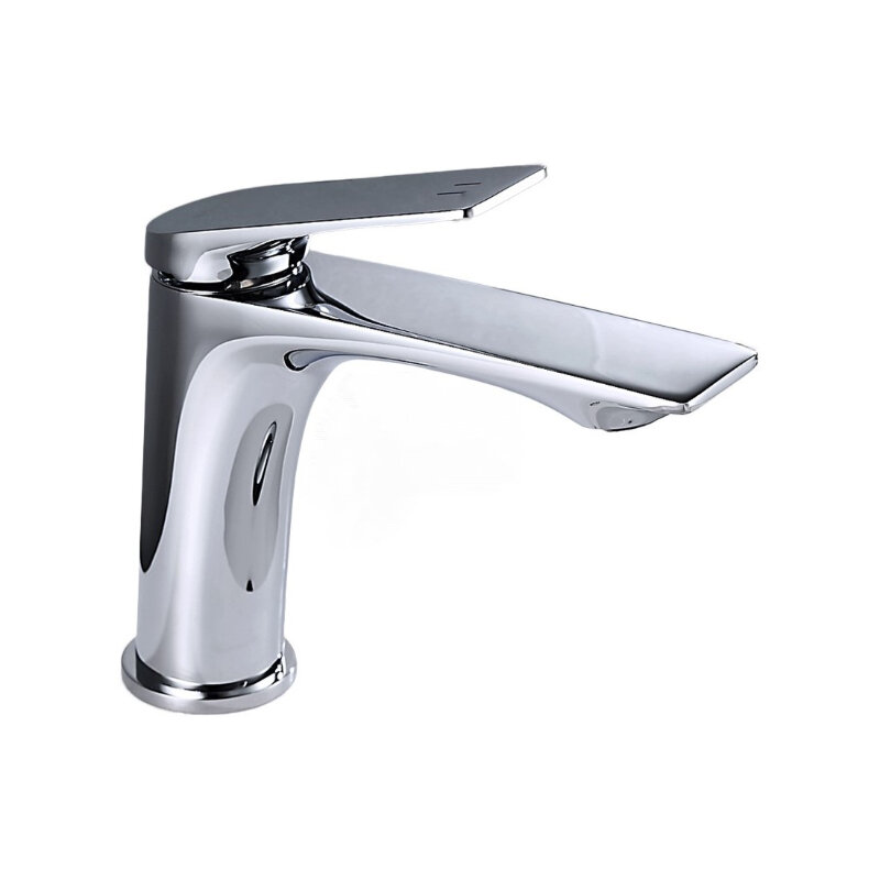 Изображение товара Смеситель для раковины Shevanik S9101 хром современный дизайн