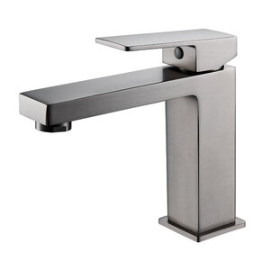 Изображение товара Смеситель для раковины Shevanik S9601T, вороненая сталь, gunmetal