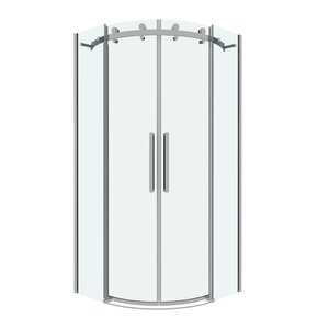 Изображение товара Душевой уголок Grossman Classic 301.K33.04.1010.10.00, 100 х 100 см, стекло прозрачное, профиль хром