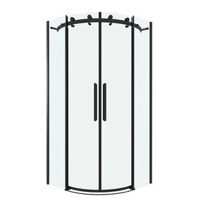 Изображение товара Душевой уголок Grossman Classic 301.K33.04.1010.21.00, 100 х 100 см, стекло прозрачное, профиль черный матовый