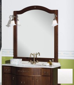 Изображение товара Зеркало Cezares Barcellona BAR.SP.601, 115 см, bianco laccato opaco