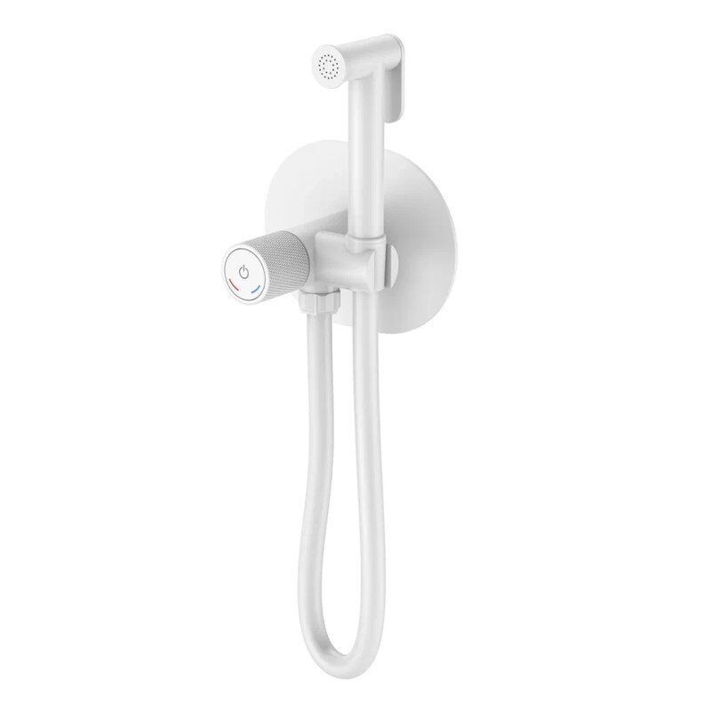 Изображение товара Гигиенический душ Boheme Tech 157-MW со смесителем, белый матовый