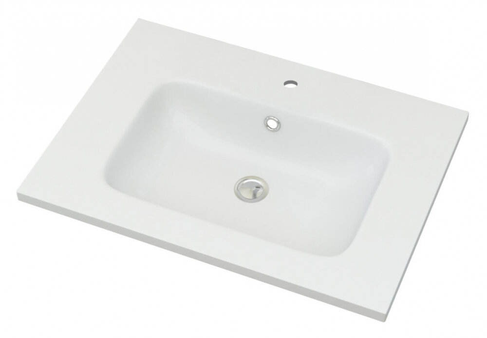 Изображение товара Раковина Cezares 50203, 61 см, искусственный камень, белый