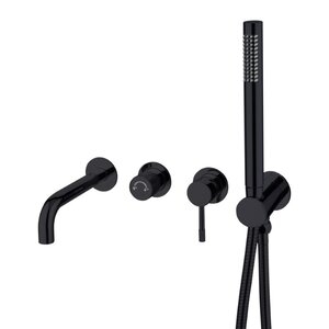 Изображение товара Смеситель для ванны и душа Boheme Uno 464-3-SGM, цвет графит глянец