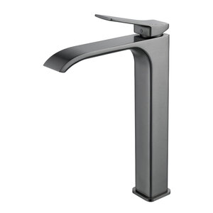 Изображение товара Смеситель для раковины Shevanik S4011T, вороненая сталь, gunmetal