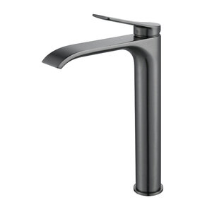 Изображение товара Смеситель для раковины Shevanik S4111T, вороненая сталь, gunmetal