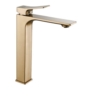 Изображение товара Смеситель для раковины Shevanik S6111G, цвет золотой сатин