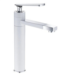 Изображение товара Смеситель для раковины Shevanik S6611F, цвет хром/белый