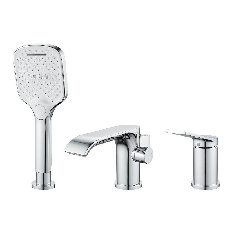 Изображение товара Смеситель для ванны и душа Shevanik S4112 с рычажным управлением хром