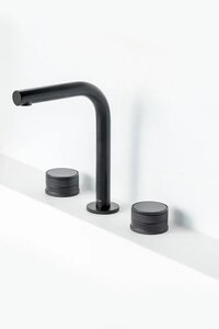 Изображение товара Смеситель для раковины Boheme Prestige 152-B-PR встраиваемый черный матовый