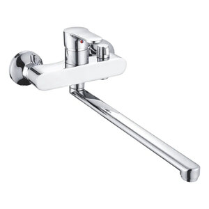 Изображение товара Смеситель для ванны и душа Shevanik S5622, с душевым гарнитуром, цвет хром