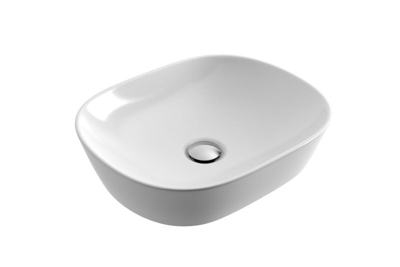 Изображение товара Раковина Excellent Jima CEAC.2001.465.WH накладная 46,5x37,5 см белая угловая керамическая