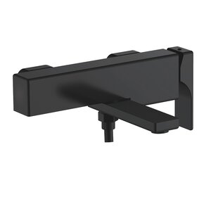 Изображение товара Смеситель для ванны и душа Rose R1002H черный с душевым гарнитуром