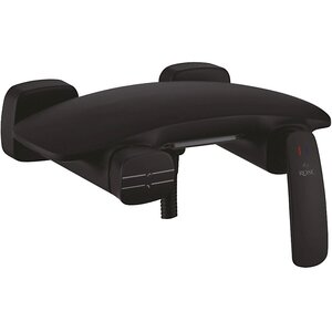 Изображение товара Смеситель для ванны и душа Rose R1102H черный с душевым гарнитуром