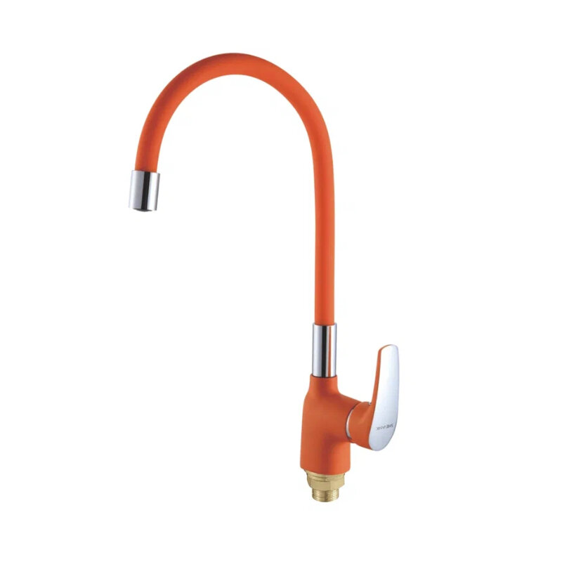 Изображение товара Смеситель для кухонной мойки Shevanik S443-4 с гибким изливом и высокой стойкостью