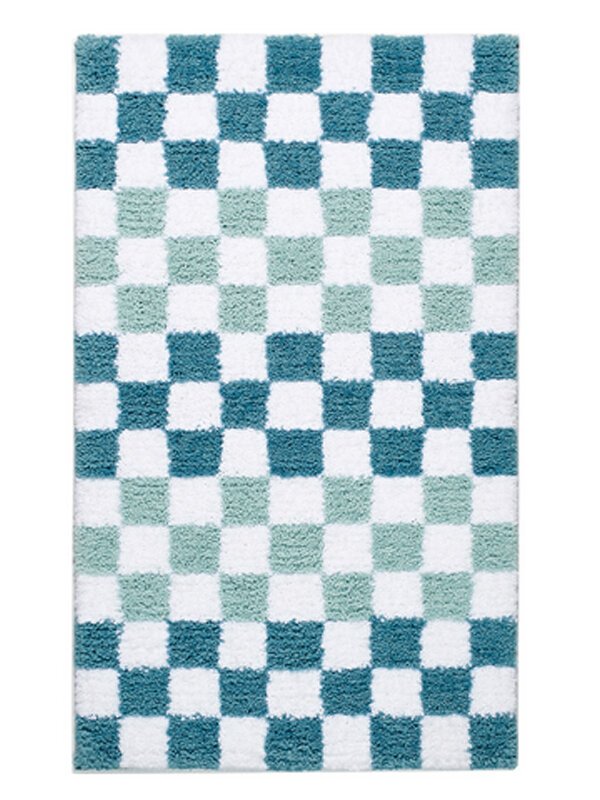 Изображение товара Коврик Ridder Grand Prix 85x55 синий голубой из полиэстера для пола