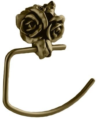 Изображение товара Полотенцедержатель Art&Max Rose AM-B-0916-B, бронза, 15.5 см