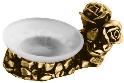 Изображение товара Мыльница Art&Max Rose AM-B-0091C-Do золото ретро стиль