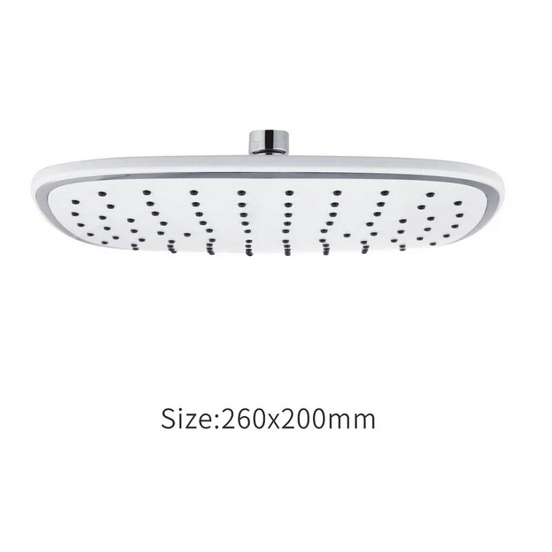 Изображение товара Верхний душ Rose RH41 белый хром, диаметр 26 см, система против известковых отложений