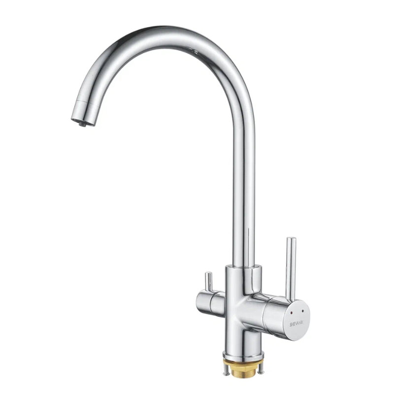 Изображение товара Смеситель для кухни Shevanik S128 с подключением к фильтру хром