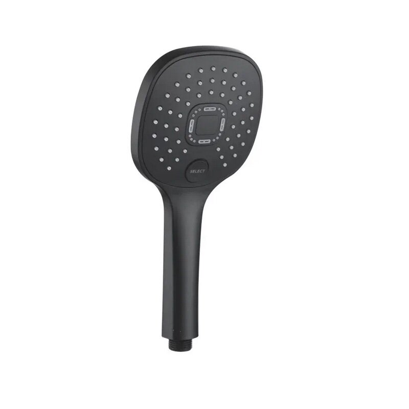 Изображение товара Душевая лейка Rose RH32H-1, 3 режима, черный, стандарт 1/2