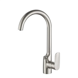 Изображение товара Смеситель для кухонной мойки Shevanik S368L, с подключением к фильтру, цвет сатин