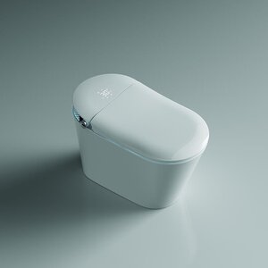 Изображение товара Электронный унитаз-биде Timo TЕ-741, приставной, белый