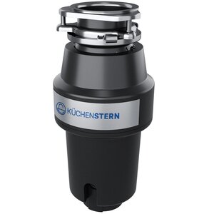 Изображение товара Измельчитель пищевых отходов Kuchenstern MüHLE 370, 350MU35, 370 Вт, пневмокнопка нержавеющая сталь