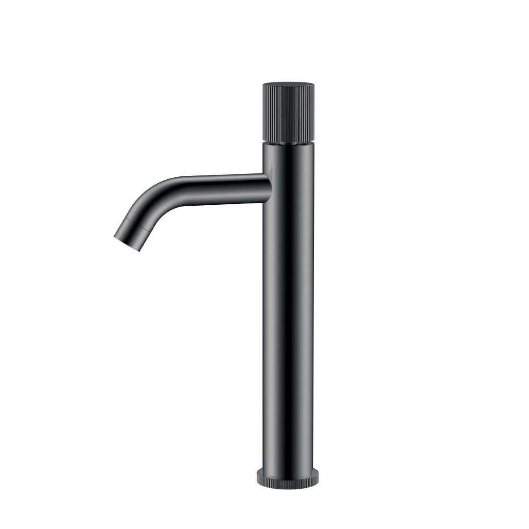 Изображение товара Смеситель Boheme Stick 122-SGM.3, для раковины, shine gun metal