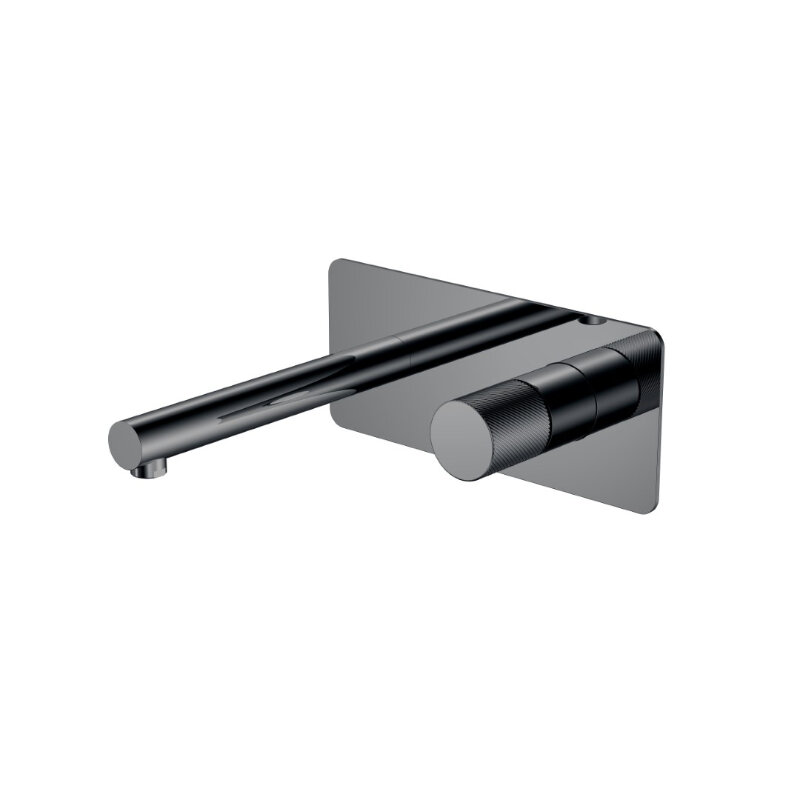 Изображение товара Современный смеситель для раковины Boheme Stick 125-SGM.4 shine gun metal