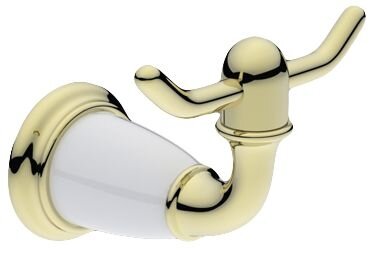 Изображение товара Настенный крючок Art&Max Bianchi AM-E-2601-Do, латунь, золото, ретро стиль