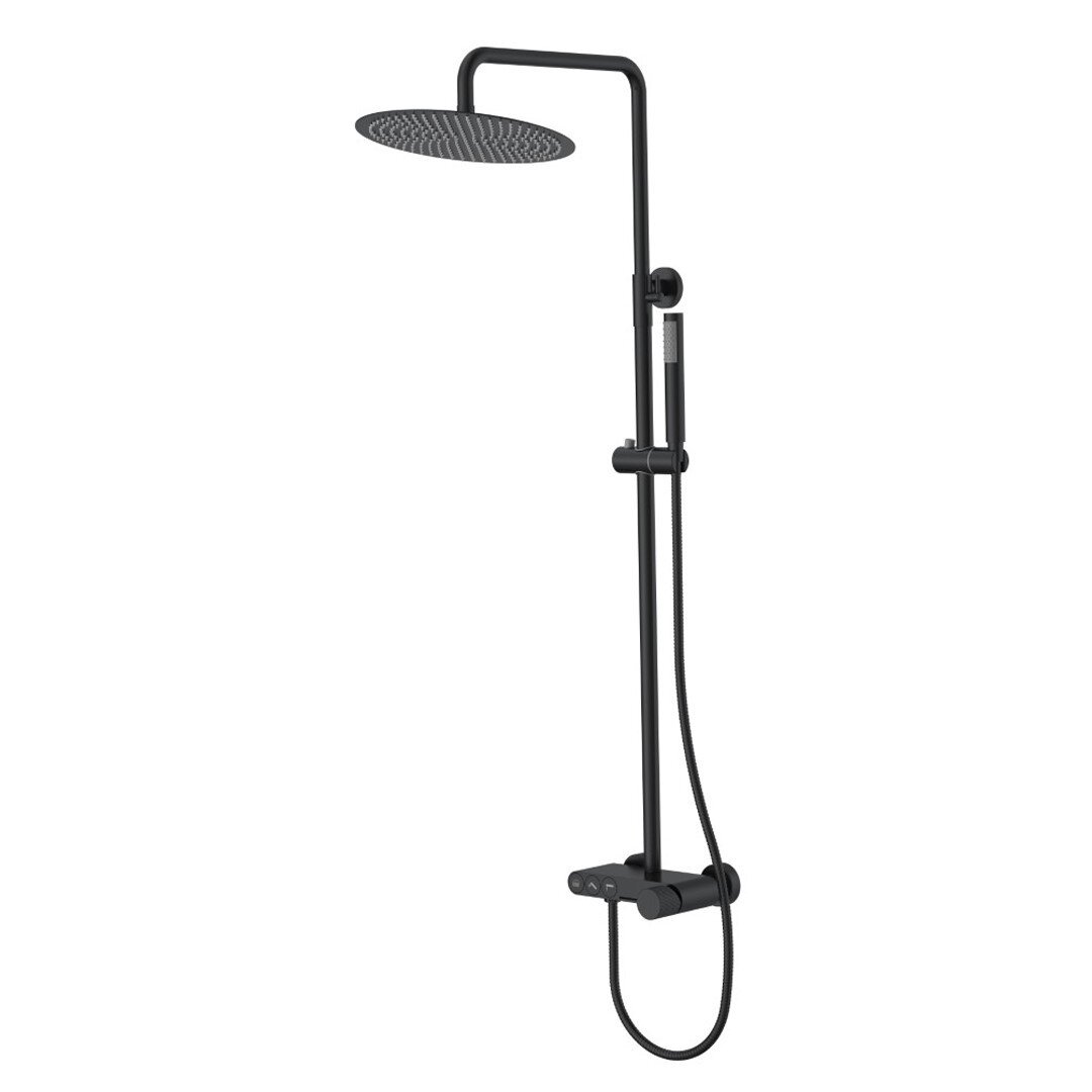 Изображение товара Душевая система Boheme Stick 128-BB.3 для ванны и душа, black