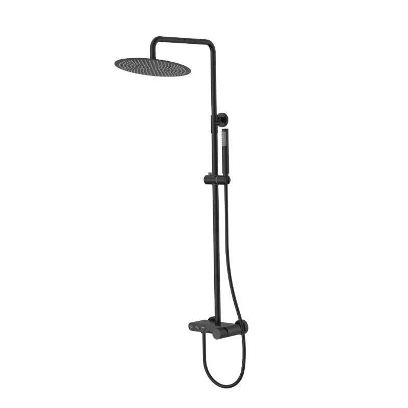 Изображение товара Душевая система Boheme Stick 128-BB.4 для ванны и душа, black