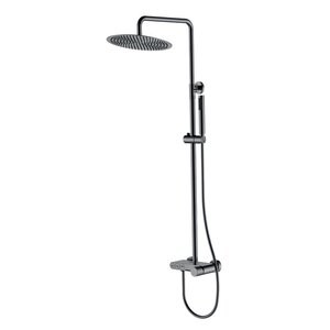 Изображение товара Душевая система Boheme Stick 128-SGM.4 для ванны и душа, shine gun metal