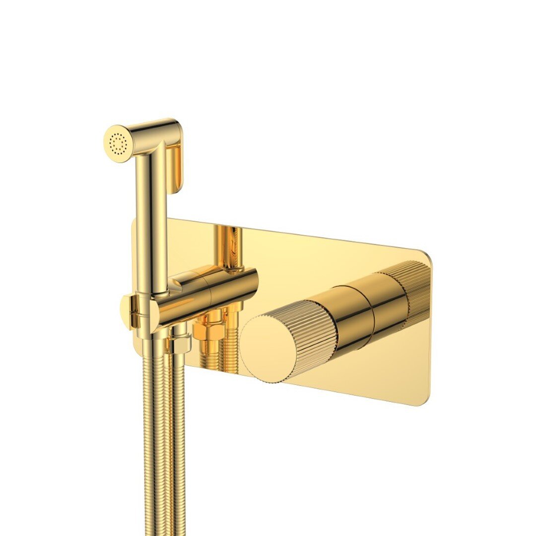 Изображение товара Гигиенический душ Boheme Stick, 127-GG.3, со смесителем, gold