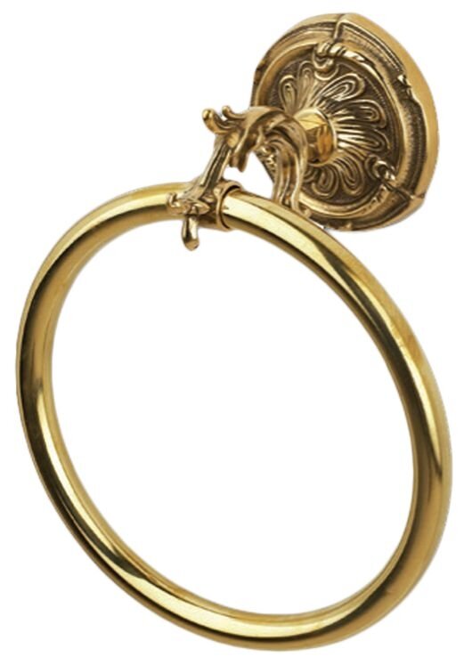 Изображение товара Полотенцедержатель кольцо Art&Max Barocco AM-1783 античное золото