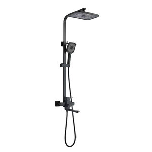 Изображение товара Душевая система Shevanik S7036H, цвет черный матовый
