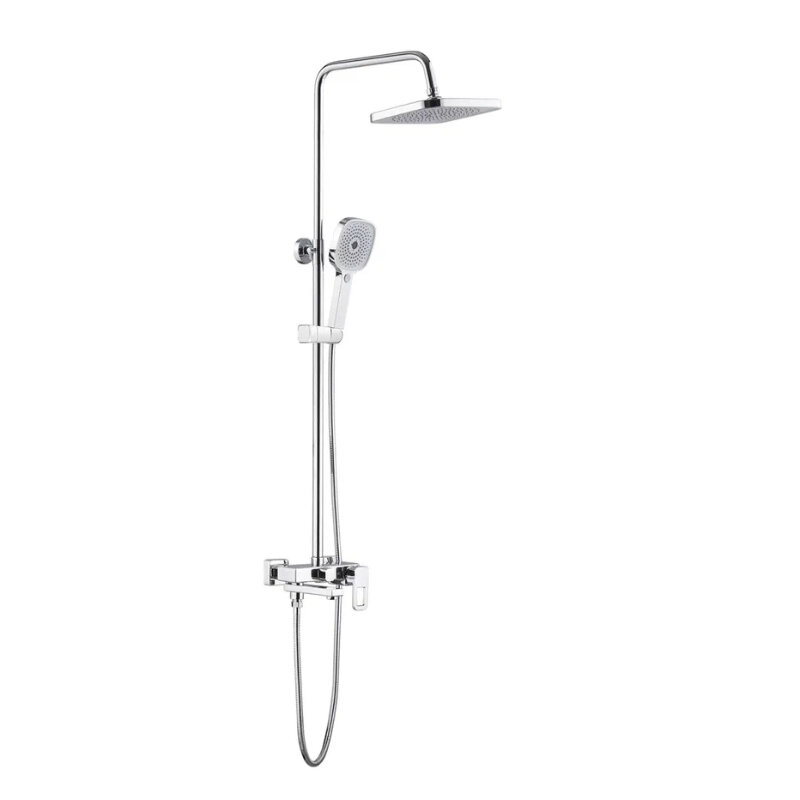 Изображение товара Душевая система Shevanik S8236 с верхним душем и ручным душем хром