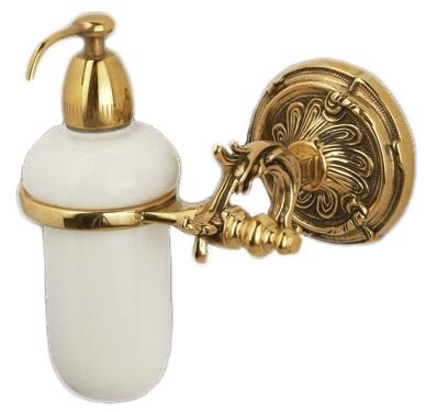 Изображение товара Дозатор мыла Art&Max Barocco AM-1788-Do-Ant в стиле ретро античное золото
