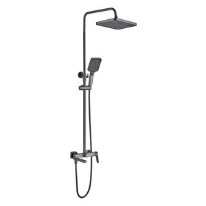 Изображение товара Душевая система Shevanik S9936T, вороненая сталь, gunmetal