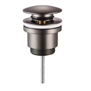 Изображение товара Донный клапан Rose RS31T, универсальный, воронёная сталь, gunmetal